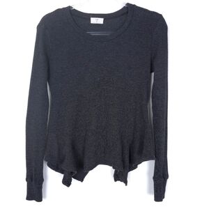 Anthropologie t.la Kenwood Waffle Knit Top XS